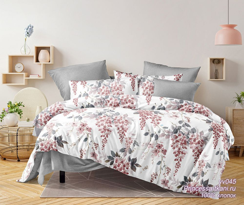 КПБ Поплин на резинке Арт. yv045