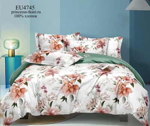 КПБ Поплин на резинке Арт. EU4745