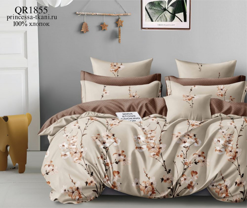 КПБ Поплин на резинке Арт. QR1855