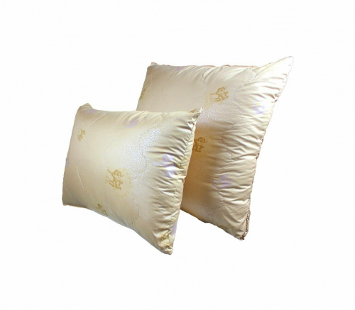 Подушка верблюжья шерсть тик престиж